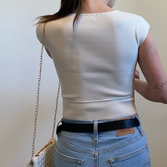 WILFRED CUT-OUT KNIT TOP XS - Picture 3 of 6